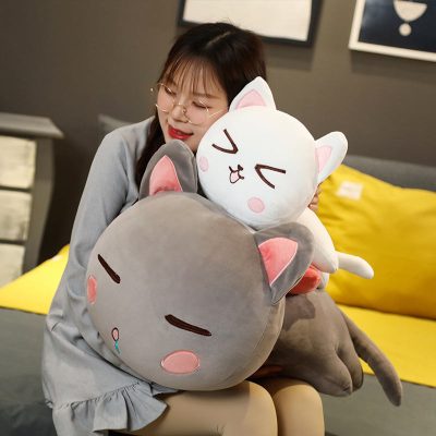 28cm Super Soft Cat Plush Stuffed Animal (2)
