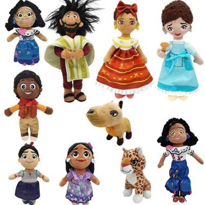 Cartoon Girls Figure Plush Dolls (1)