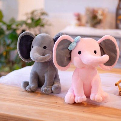Colorful Elephant Toy Cute Stuffed Animals (1)