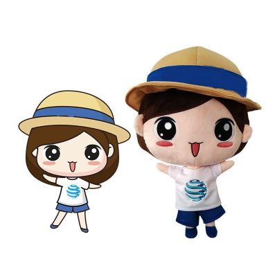 Custom Animation And Cartoon Characters Plush Doll (4)