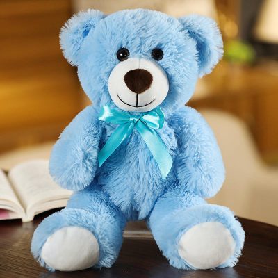 Customised Logo Black Pink Kids Plush Cute Teddy Bear (4)