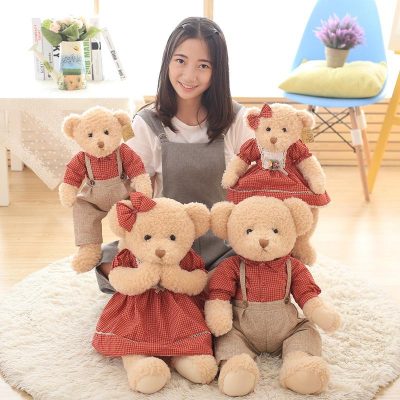 Cute Animals plush Teddy bear With clothes (3)