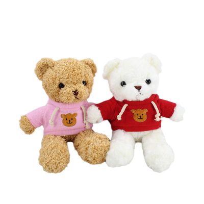 Cute Customized Logo Teddy Bear Toy With Clothes (3)