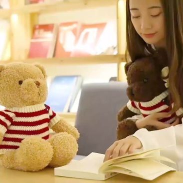 Cute Teddy Bear With Blank Printable For Girls (7)