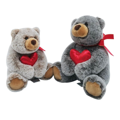 High Quality Holiday Cute Bear With Heart And Ribbon (4)