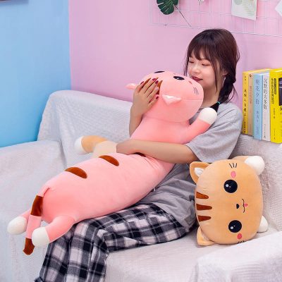 Sleeping Companion Bolster Toys Stuffed Animal (3)