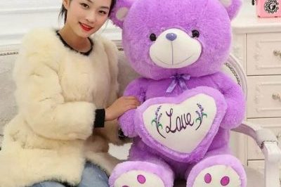 Soft Lovely Baby Big Led Teddy Bear (1)
