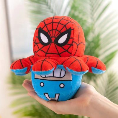 Soft Material Reversible Cute Stuffed Animals (1)