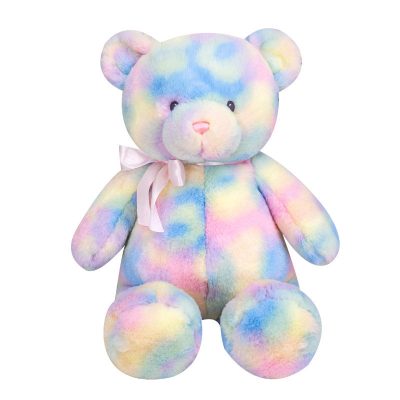 Stuffed Soft Toy Cute Rainbow Teddy Bear (4)