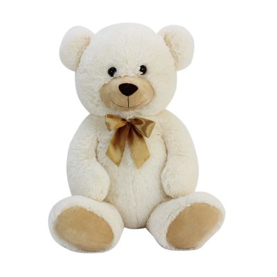 Wholesale Custom Logo Teddy Bear With Silk (1)