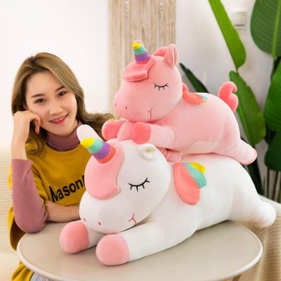 Wholesale Custom Unicorn Toy Cushion Stuffed Animal (1)