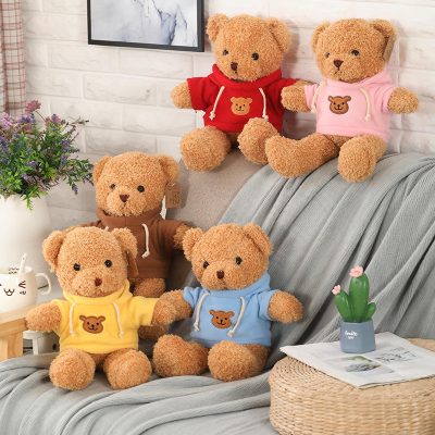 Wholesale Cute Soft Plush Teddy Bear with Clothes (2)